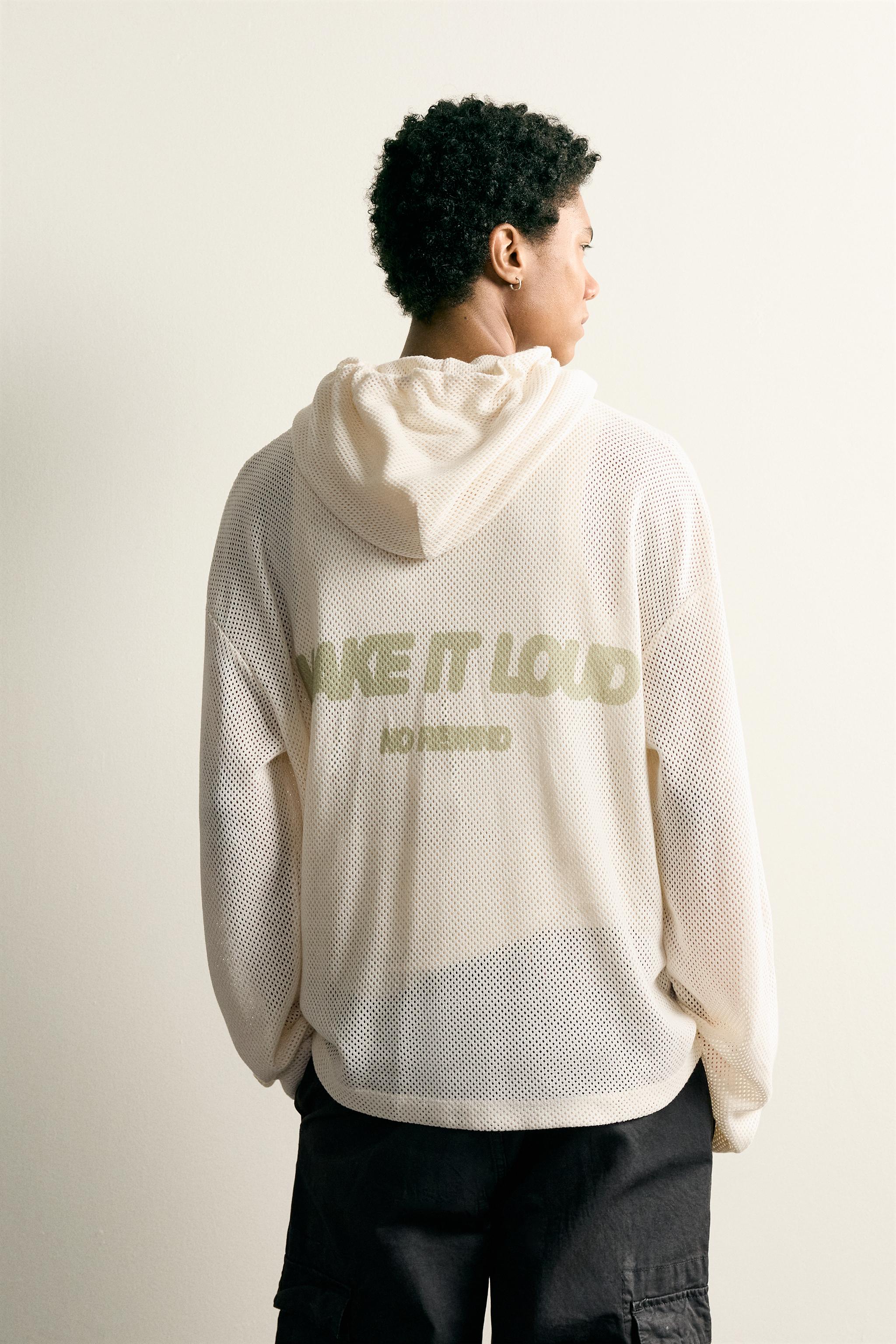 RELAXED FIT HOODIE SWEATSHIRT